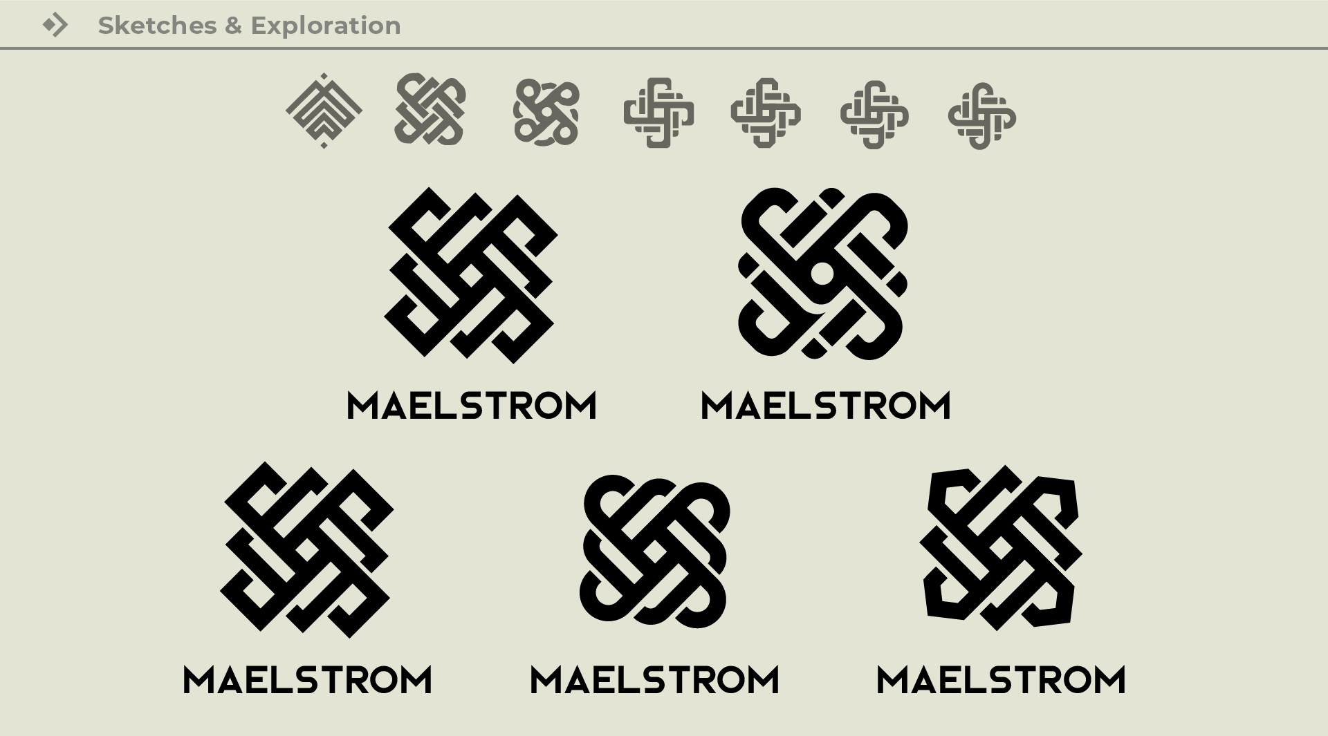Maelstrom Creatives brand identity system overview